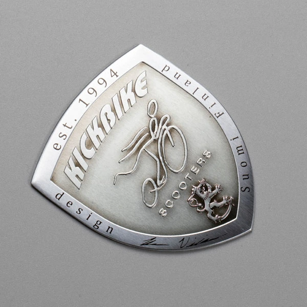 Металлическая алюминиевая табличка