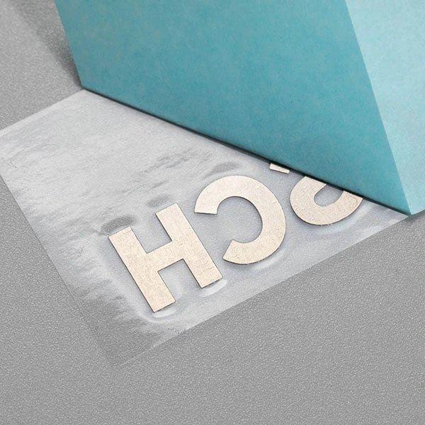 3D-клейкая никелевая этикетка