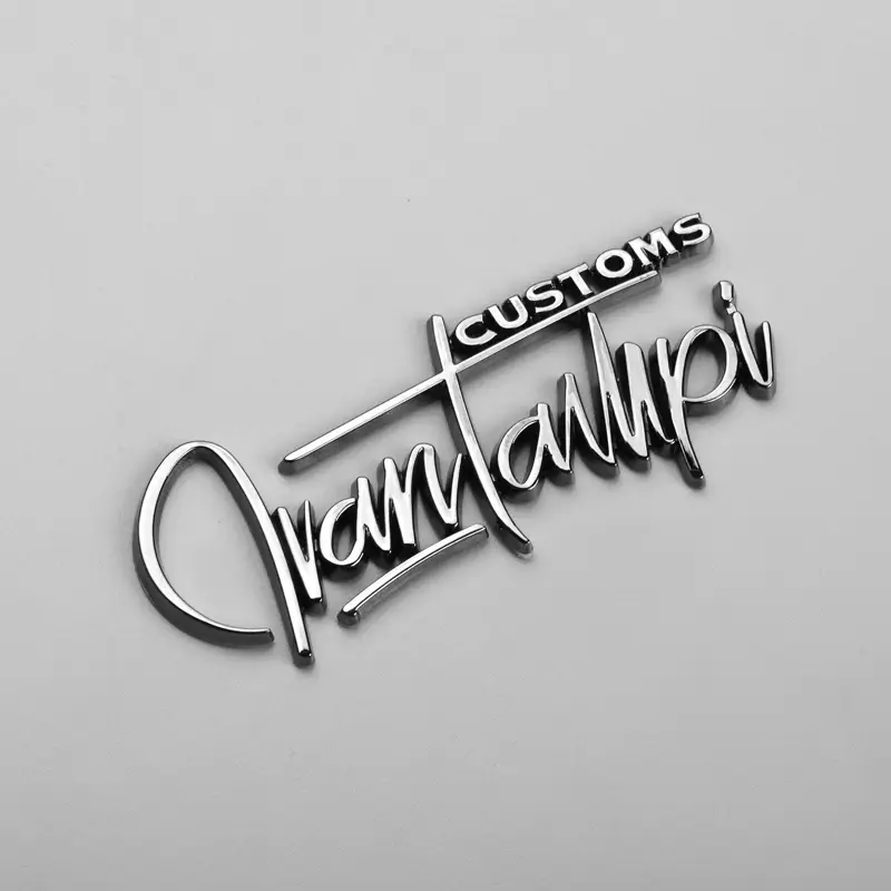 Хромированная наклейка ABS