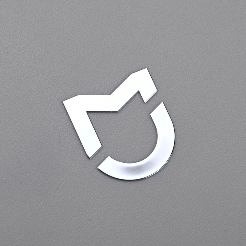 3D никелевая эмблема, хромированный металлический знак для xiaomi